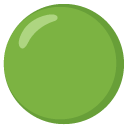 green circle on Google
