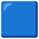 blue square on Google