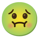 nauseated face on Google