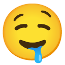 drooling face on Google