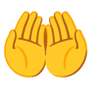palms up together on Google