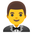 man in tuxedo on Google