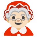 Mrs. Claus: light skin tone on Google