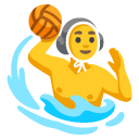 man playing water polo on Google