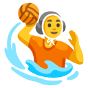 person playing water polo on Google