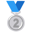 2nd place medal on Google