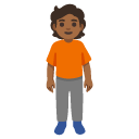 person standing: medium-dark skin tone on Google