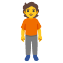 person standing on Google