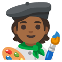 artist: medium-dark skin tone on Google