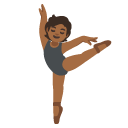 ballet dancer: medium-dark skin tone on Google