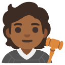 judge: medium-dark skin tone on Google