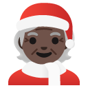 Mx Claus: dark skin tone on Google