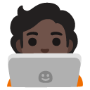 technologist: dark skin tone on Google