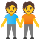 people holding hands on Google