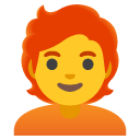 person: red hair on Google