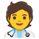 health worker on Google