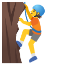 person climbing on Google