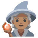 mage: medium skin tone on Google