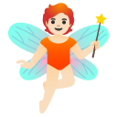 fairy: light skin tone on Google