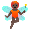 fairy: dark skin tone on Google