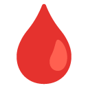 drop of blood on Google