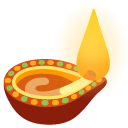 diya lamp on Google