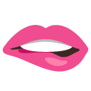 biting lip on Google
