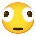 distorted face on Google