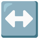 left-right arrow on Google