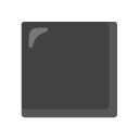 black medium square on Google