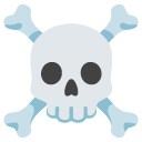 skull and crossbones on Google