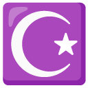 star and crescent on Google