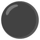 black circle on Google