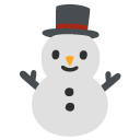 snowman without snow on Google