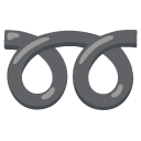 double curly loop on Google