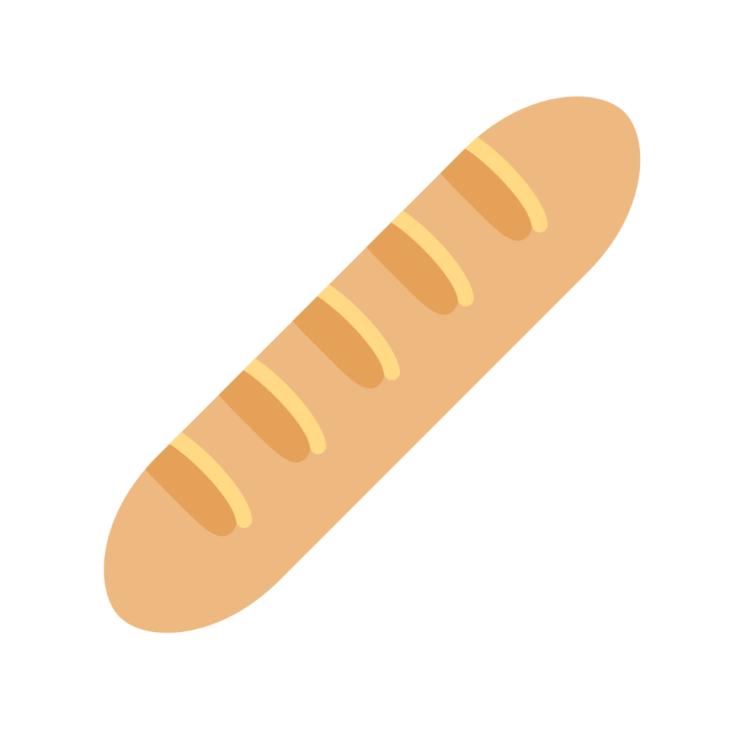 Baguette Bread Emoji