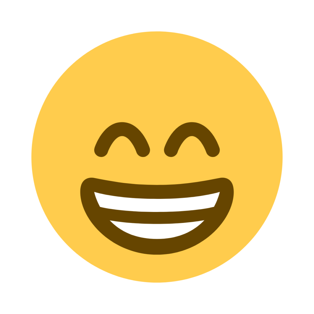 Beaming Face With Smiling Eyes Emoji - What Emoji 類