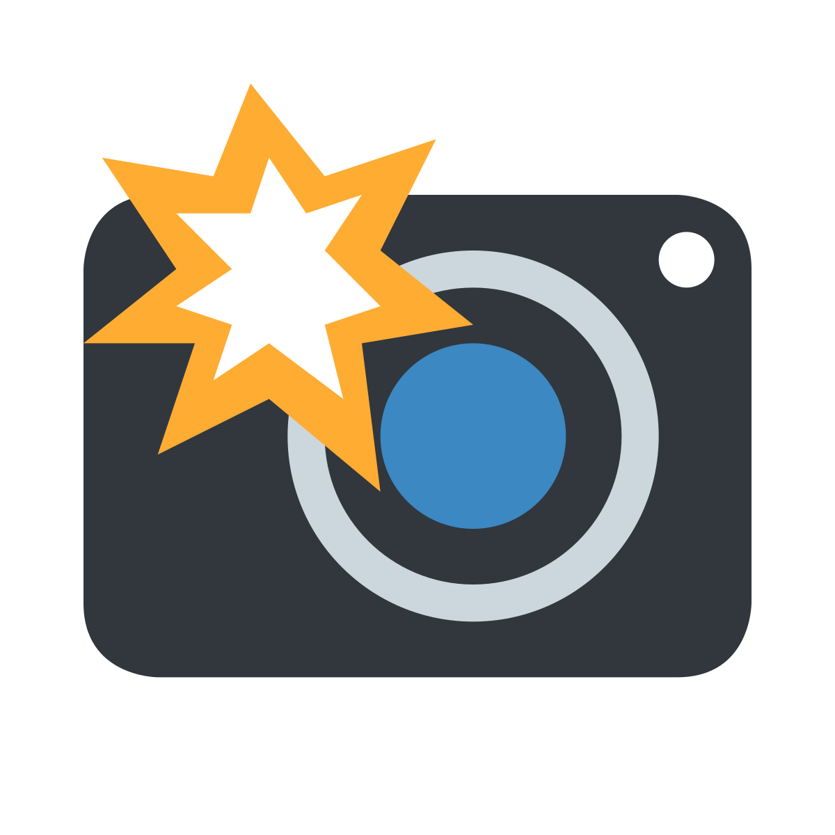 Camera With Flash Emoji - What Emoji 類