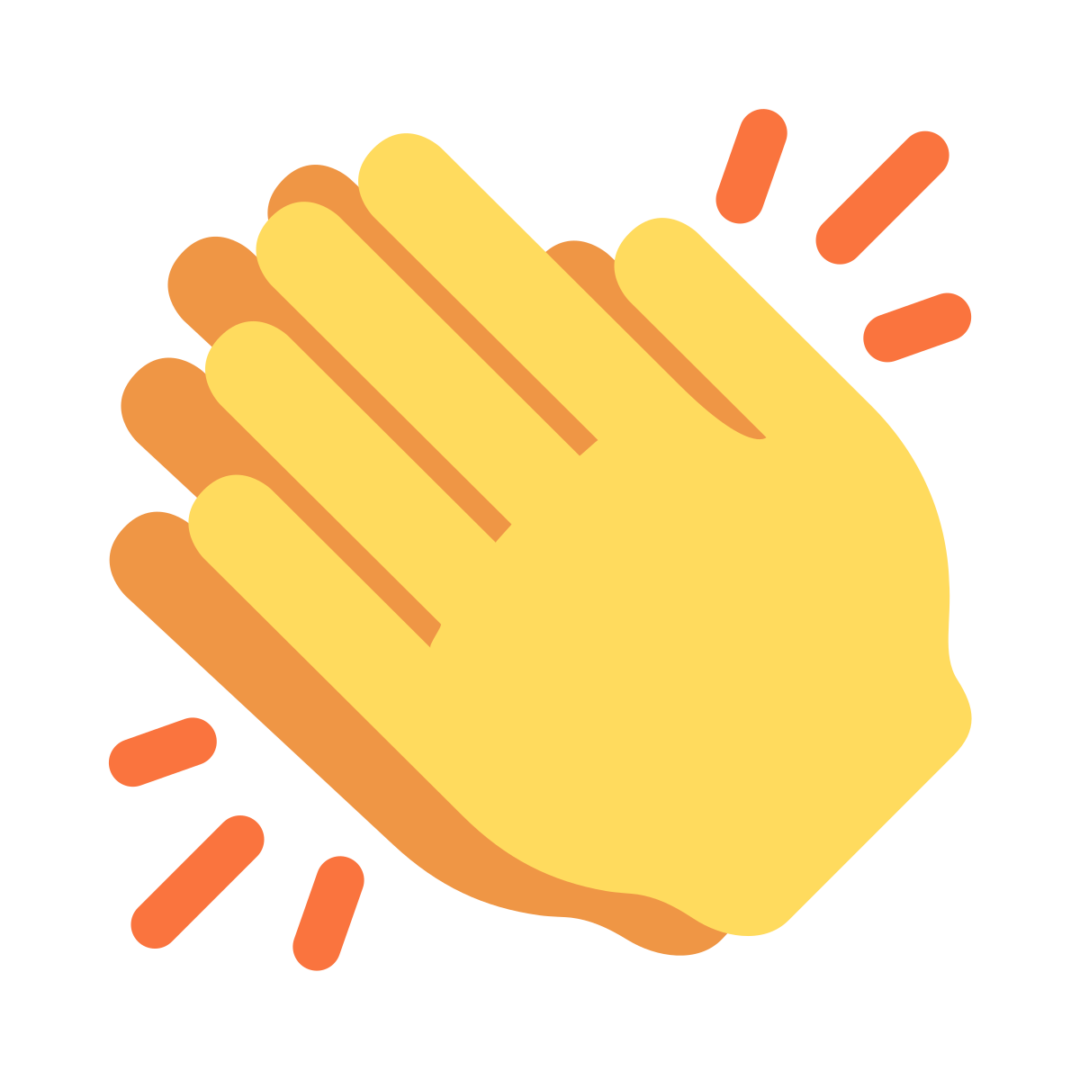 hand touch emoji