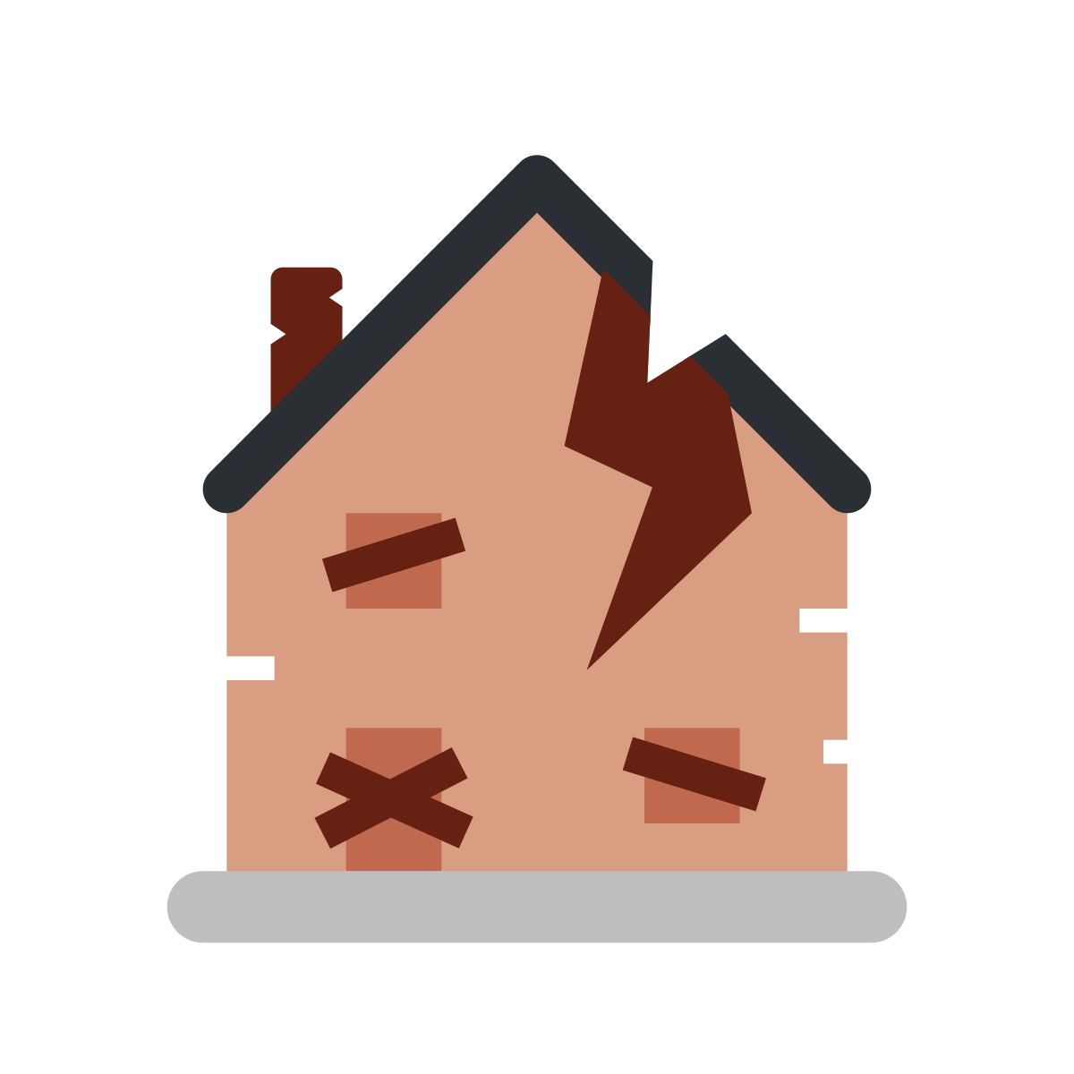 🏚️ Derelict House Emoji - What Emoji 🧐