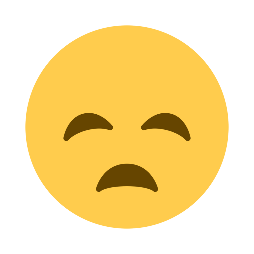 Disappointed Face Emoji