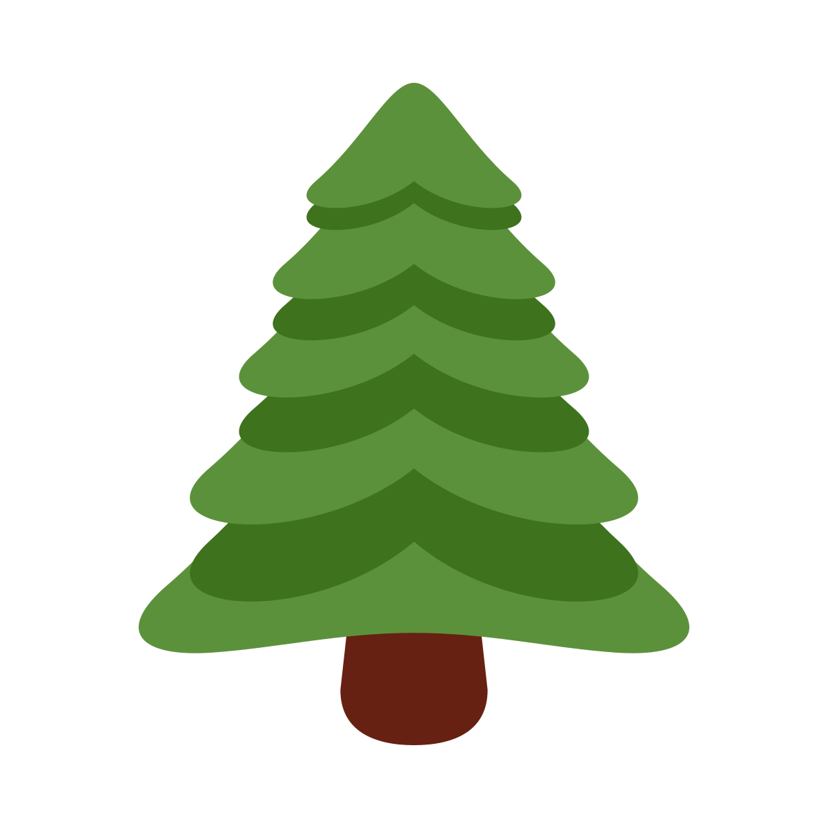 🌲 Evergreen Tree Emoji - What Emoji 🧐