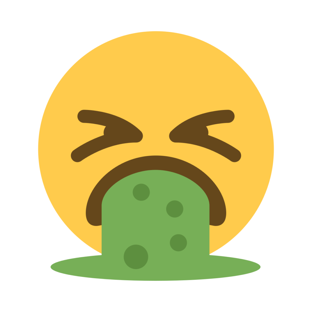 Face Vomiting Emoji
