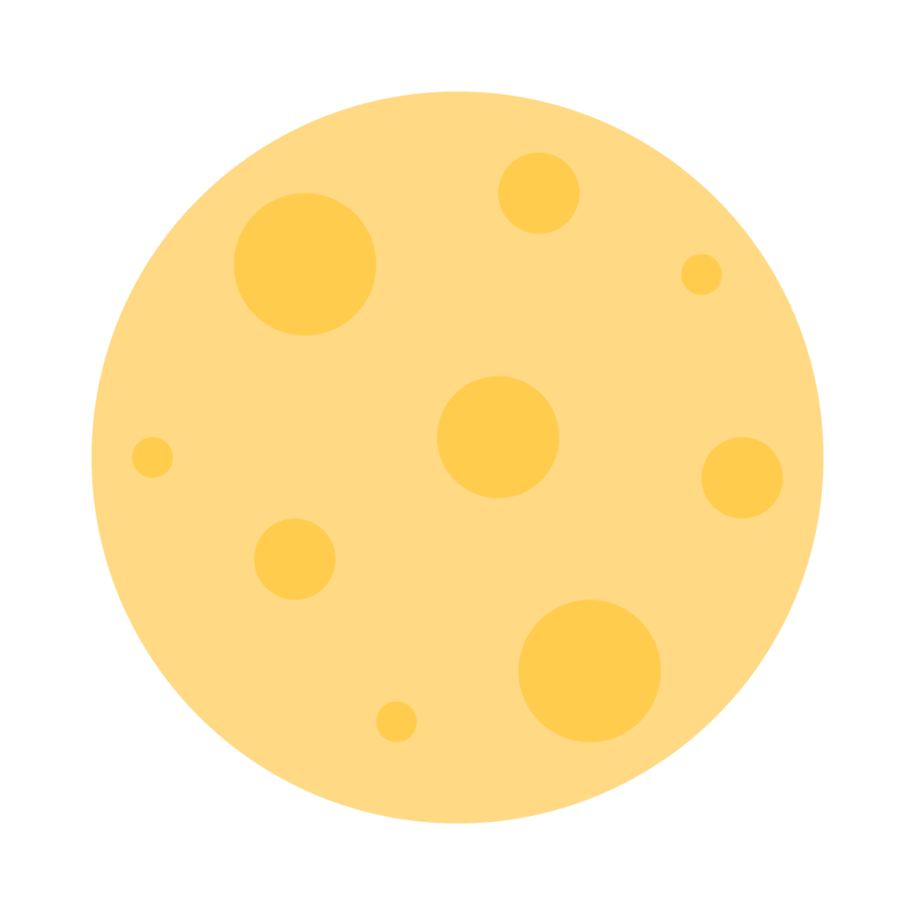 Full Moon Emoji