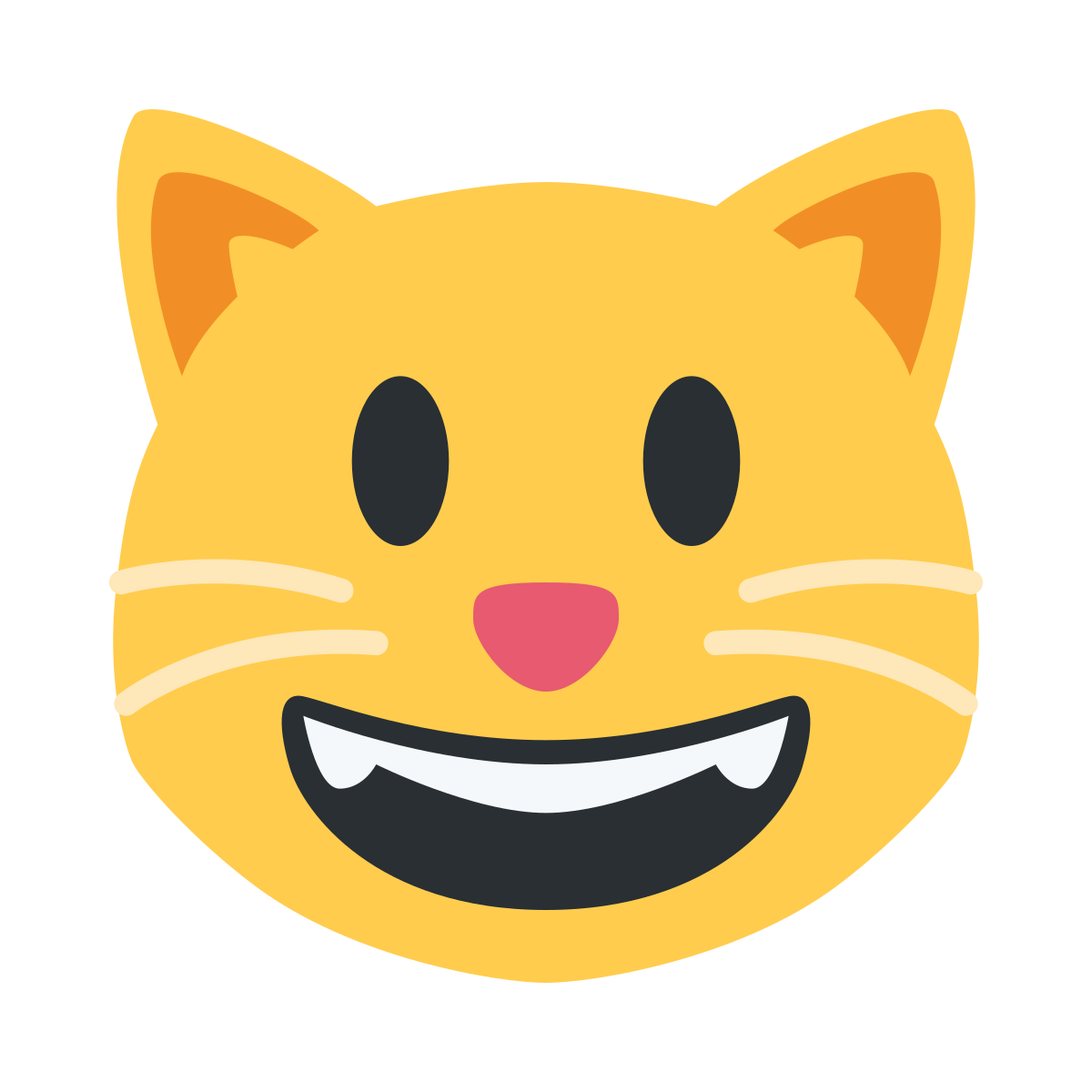 😺 Grinning Cat Emoji What Emoji 🧐