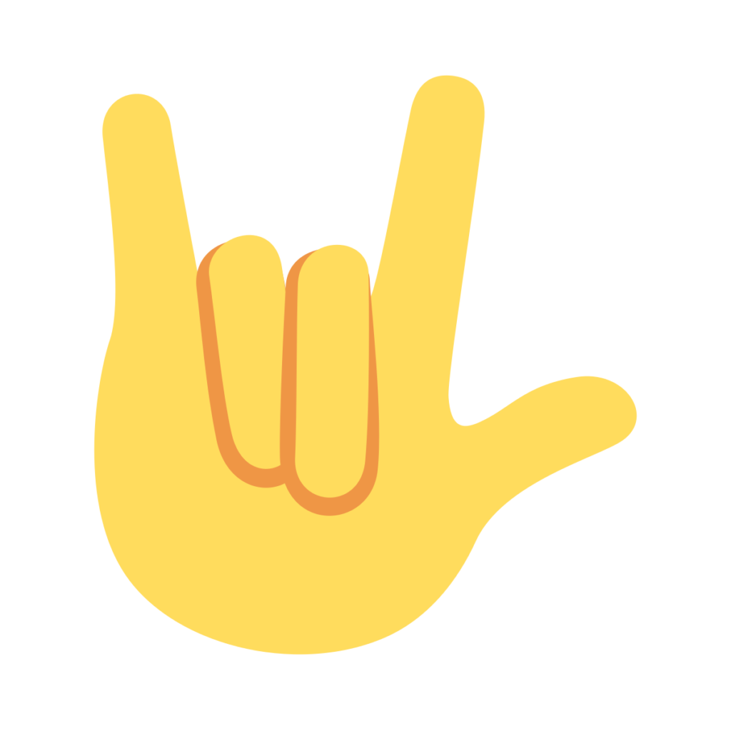Love You Gesture Emoji