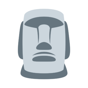 Moai Emoji
