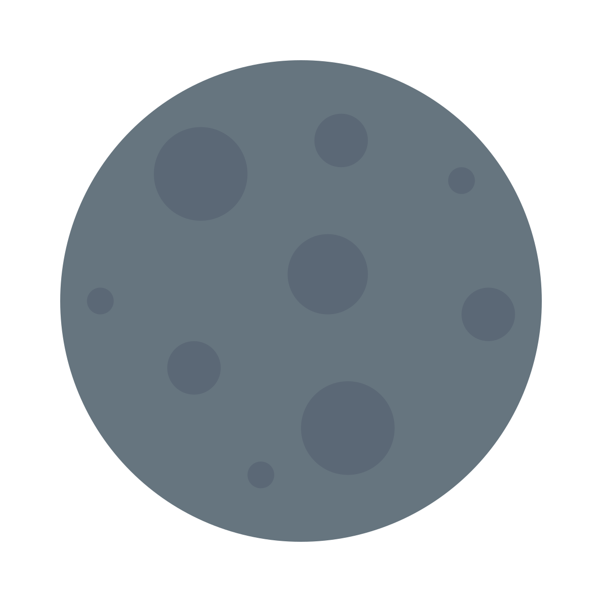 🌑 New Moon Emoji - What Emoji 🧐