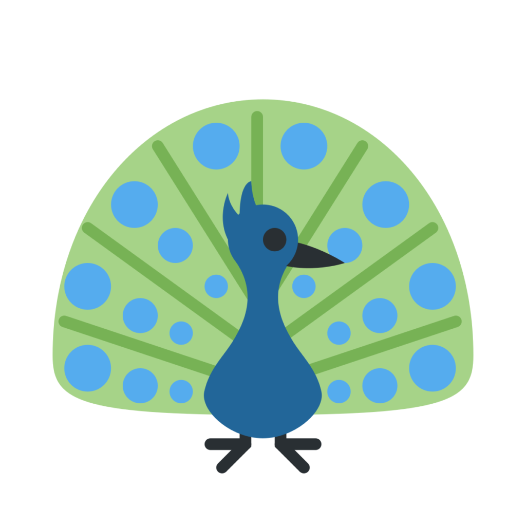 Peacock Emoji