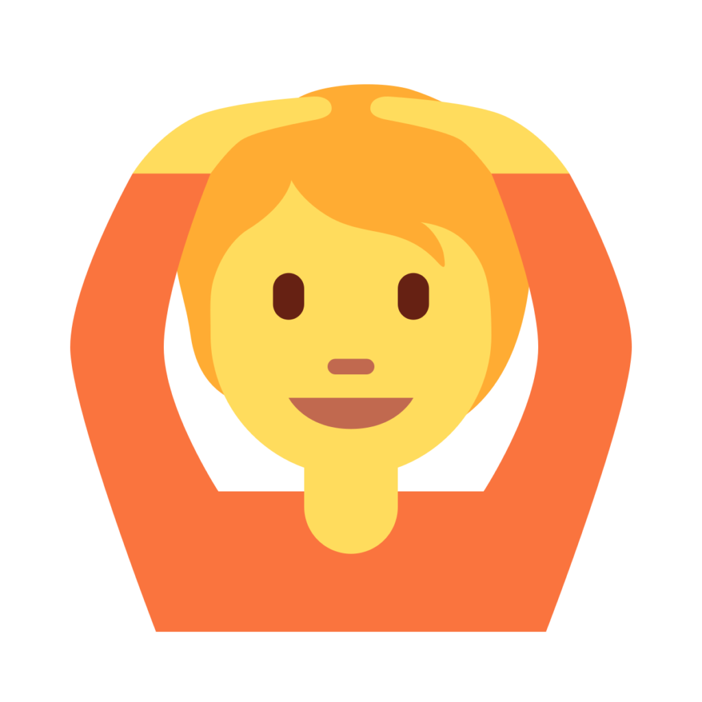Person Gesturing Ok Emoji